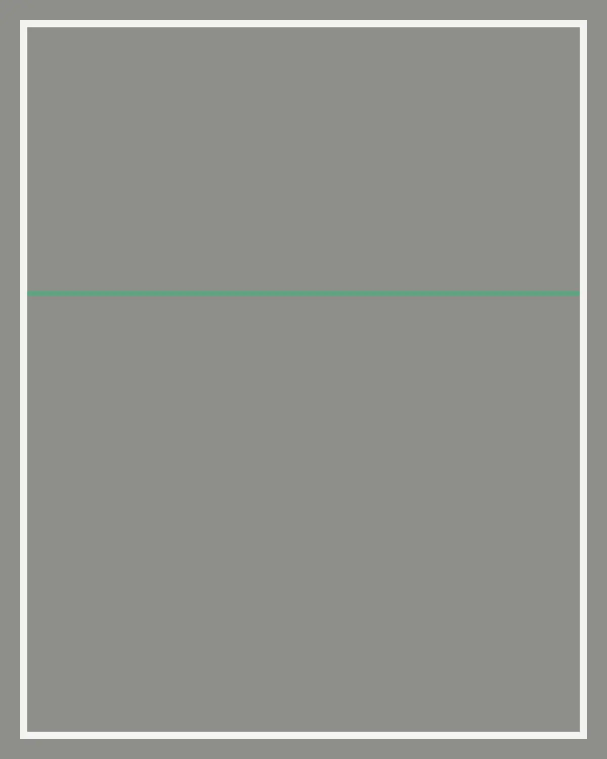 The mark on a backdrop-grey frame, where the Managing Director's portrait will go